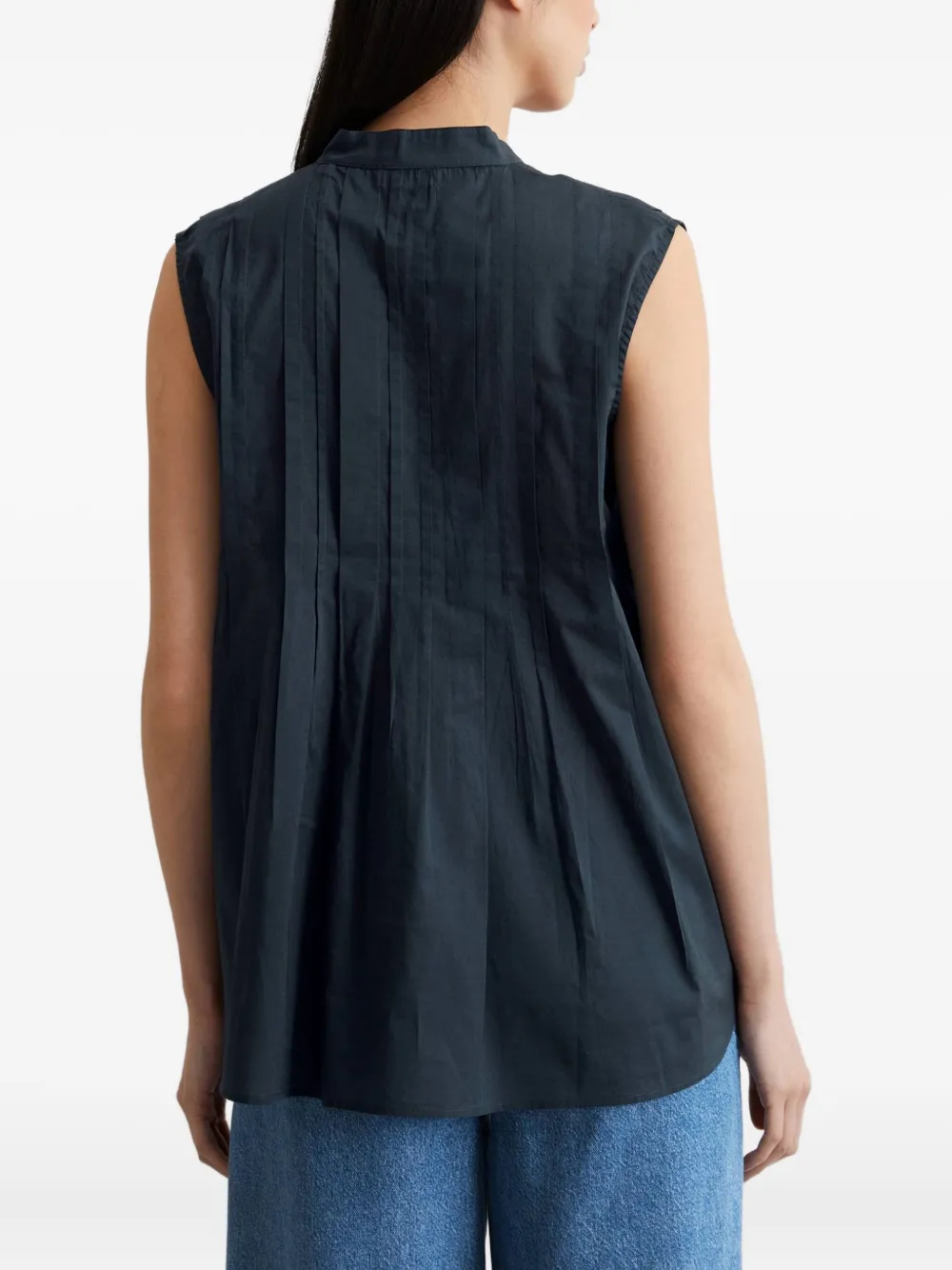 Marc O'Polo Mouwloze blouse Blauw