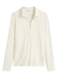 Marc O'Polo polo-collar long-sleeve top - White