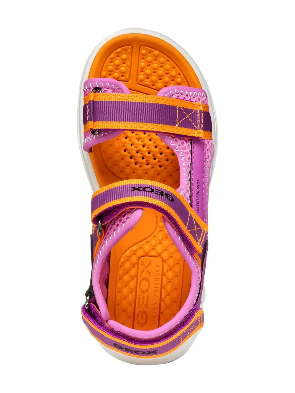 Geox Kids Airadyum mesh-panelled sport sandals Purple