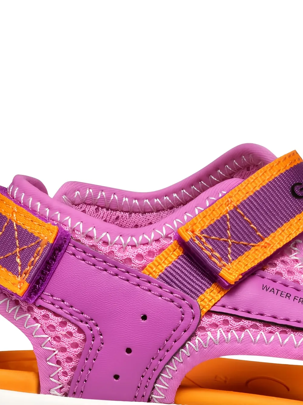Geox Kids Airadyum mesh-panelled sport sandals Purple