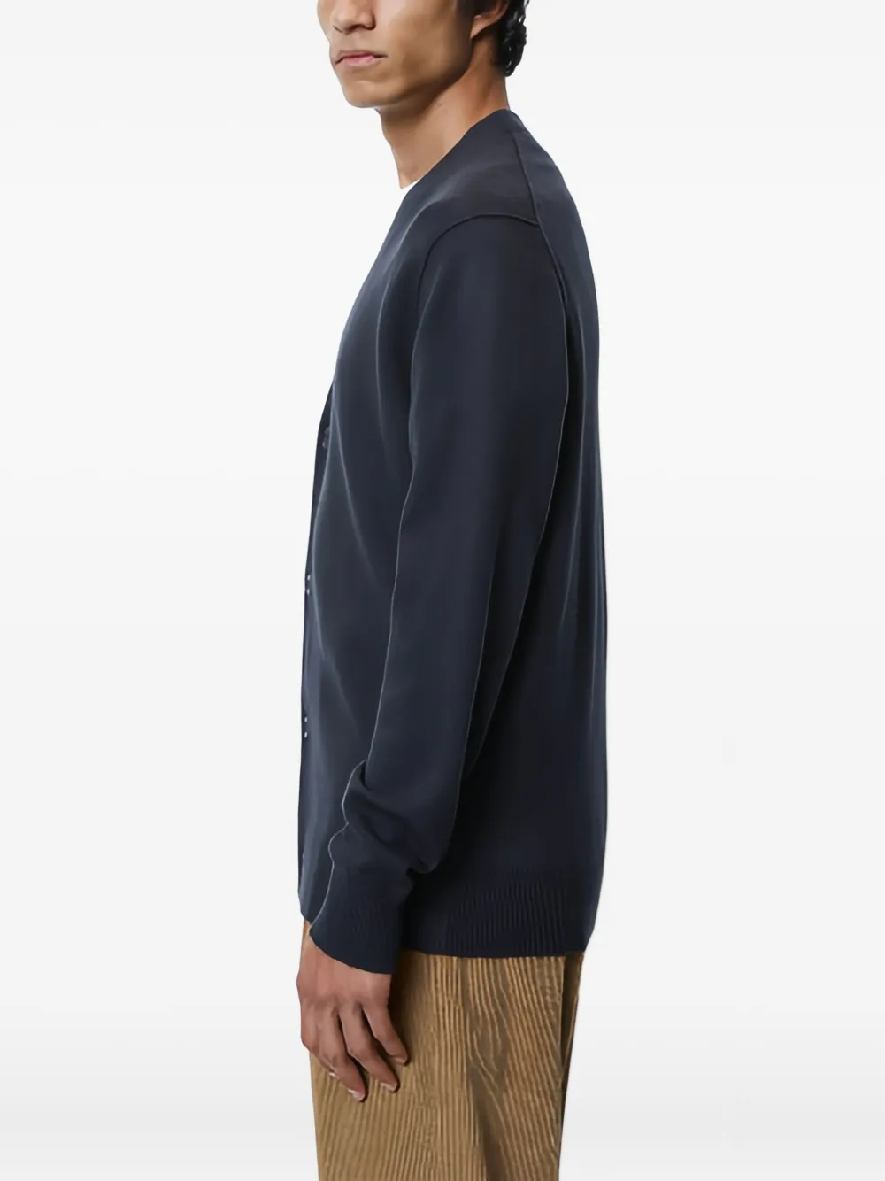 Marc O'Polo Button-up vest Blauw