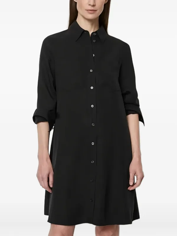 black button up dresses The Oxford Short-Sleeve Shirt Dress main image 0
