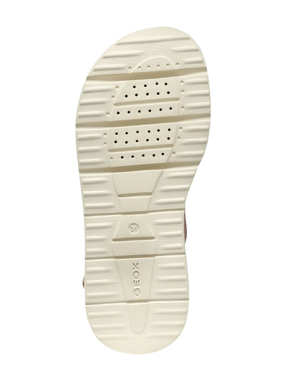 Geox Kids Kodette ruched strap sandals Pink