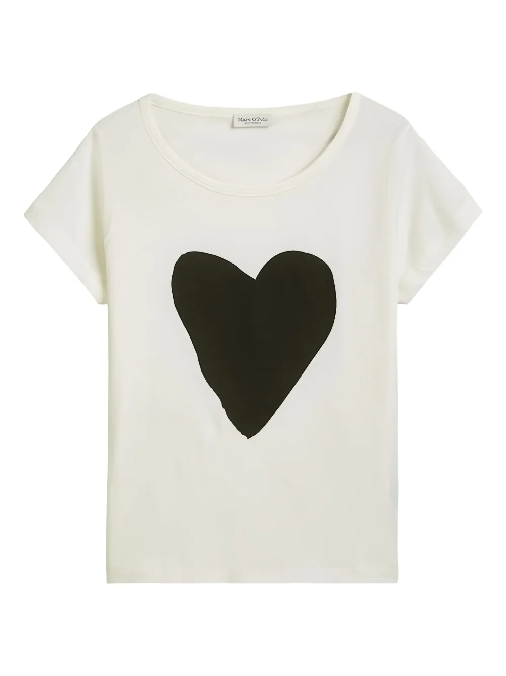 Marc O'polo Heart-motif T-shirt In White