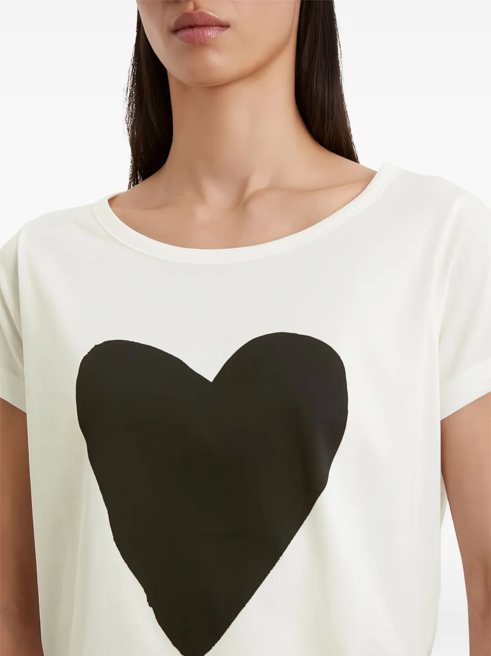 Marc O'polo Heart-motif T-shirt In White