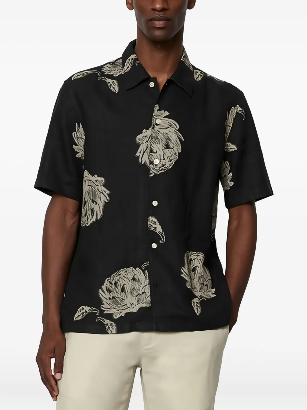 Marc O'Polo floral-print short-sleeve shirt | Image 2