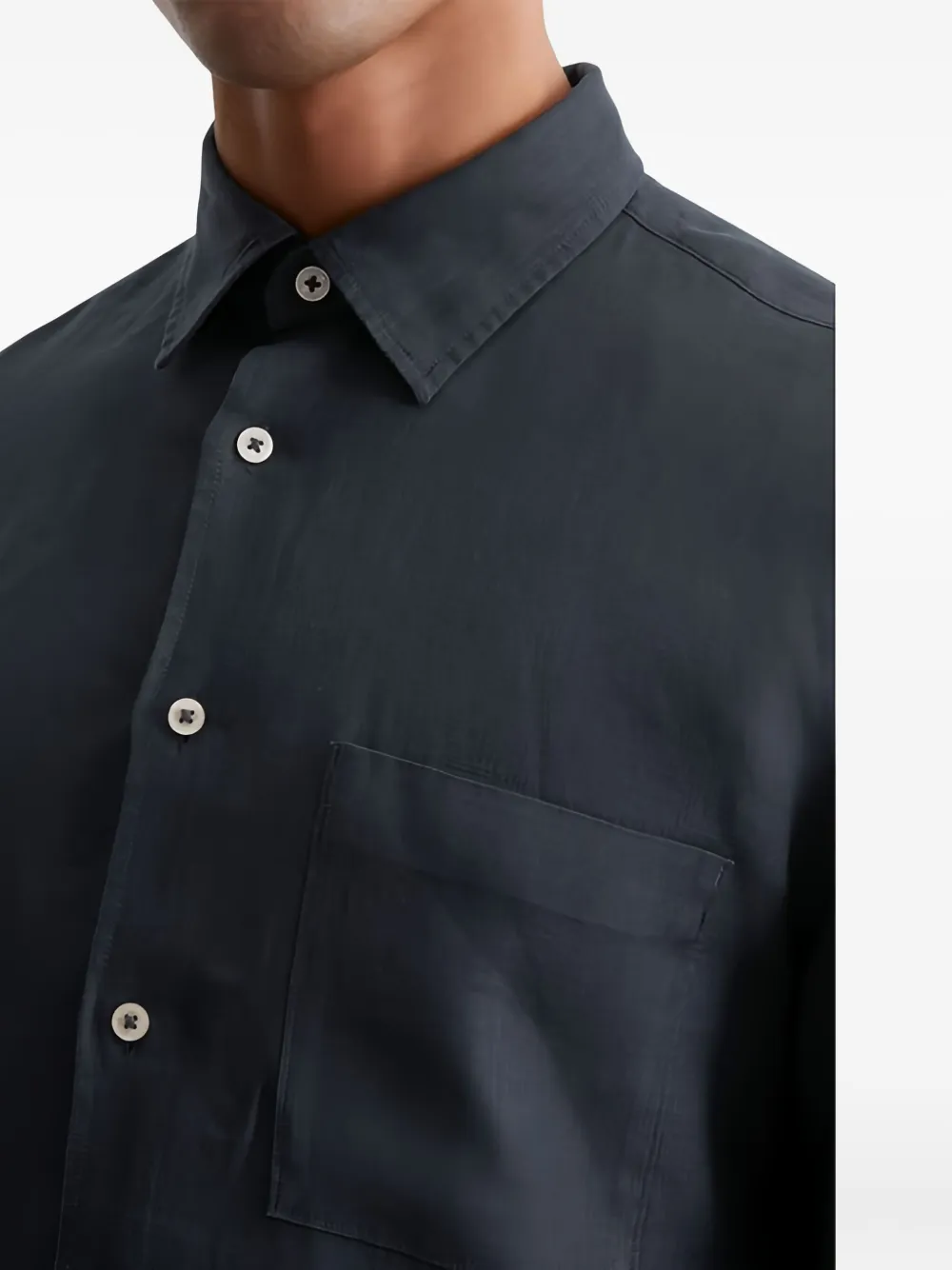 Marc O'Polo Button-up overhemd Blauw