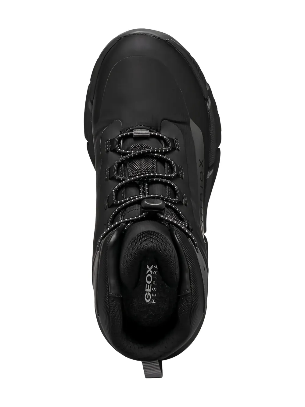 Geox Kids Flexyper Plus high-top wandellaarzen Zwart