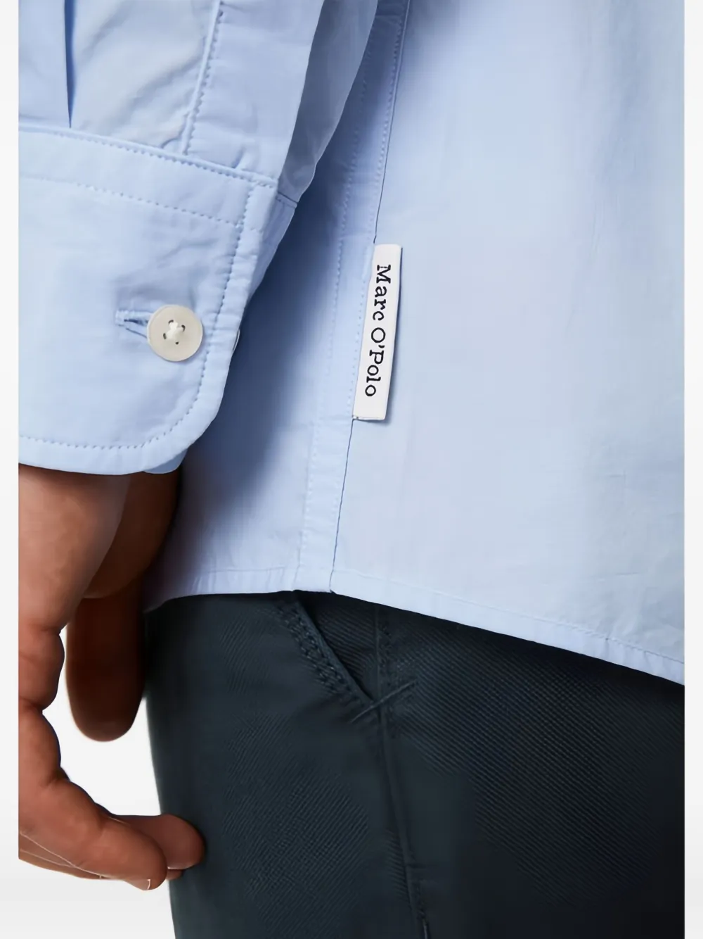 Marc O'Polo Button-up overhemd Blauw