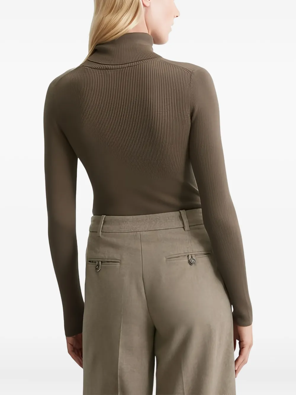 Marc O'Polo Top met col Bruin
