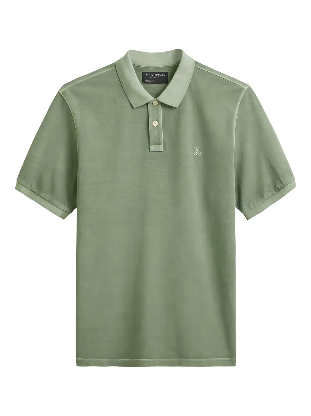 Marc O'Polo Katoenen poloshirt Groen