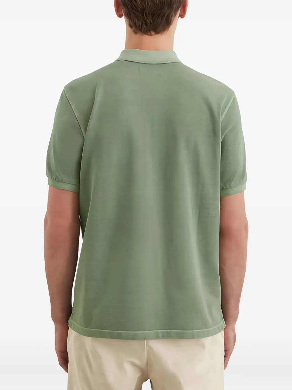 Marc O'Polo Katoenen poloshirt Groen