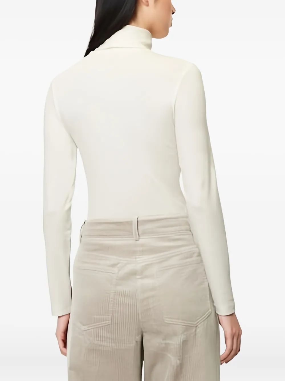  Marc O'polo High-neck Long-sleeve Top - White 