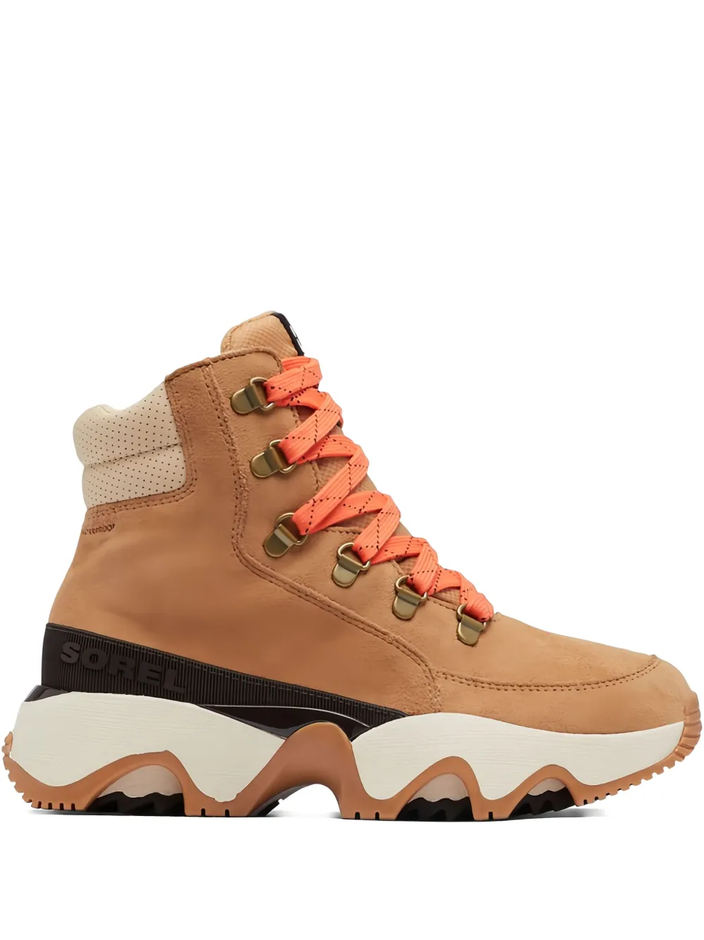 SOREL Kinetic™ chunky-sole lace-up boots Brown