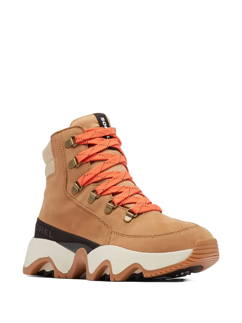 SOREL Kinetic™ chunky-sole lace-up boots Brown