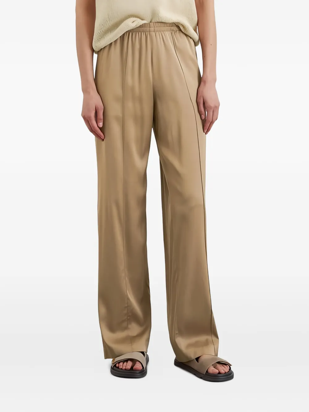 Marc O'Polo elasticated waistband trousers | Brown | Image 1