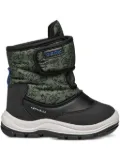 Geox Kids waterproof animal-print boots - Black