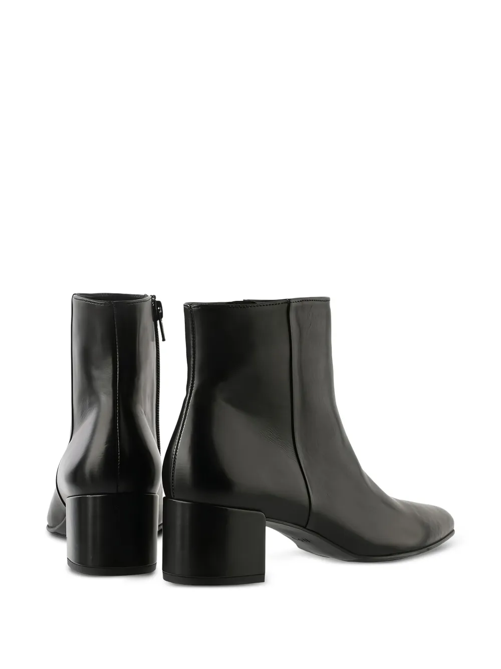 Hogl 50mm Beatrice block-heel ankle boots Black