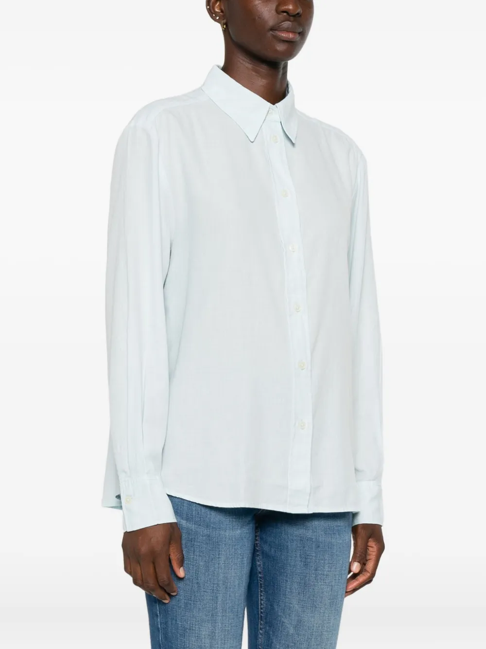 Marc O'Polo Blouse met lange mouwen Blauw