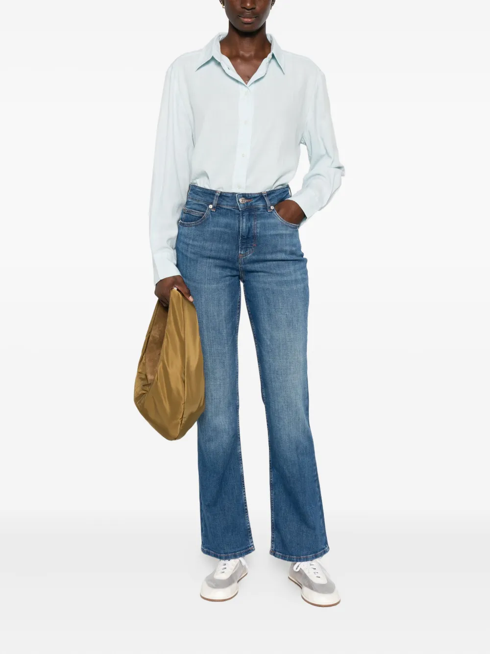 Marc O'Polo long-sleeve shirt - Blauw