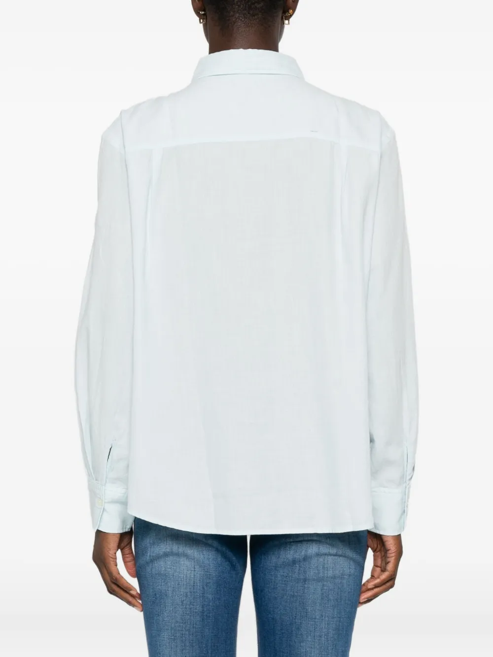 Marc O'Polo Blouse met lange mouwen Blauw