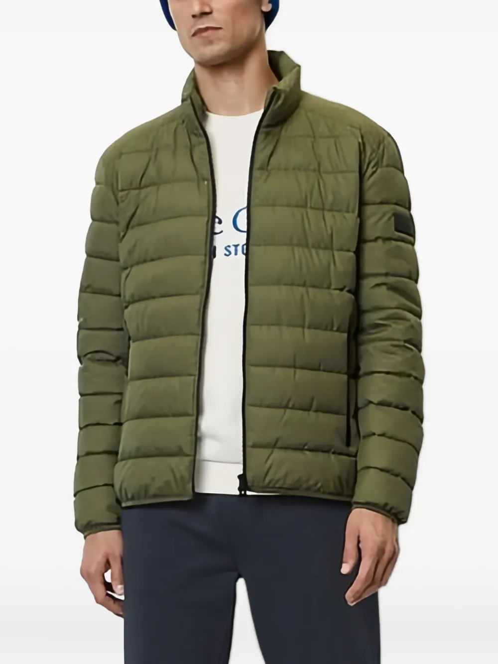 quilted puffer jacket