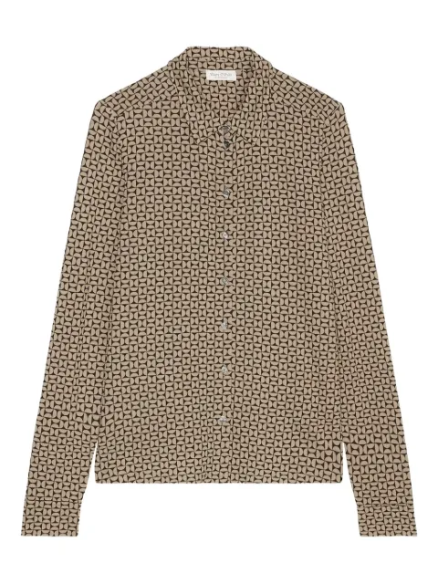 Marc O'Polo geometric print button-up shirt