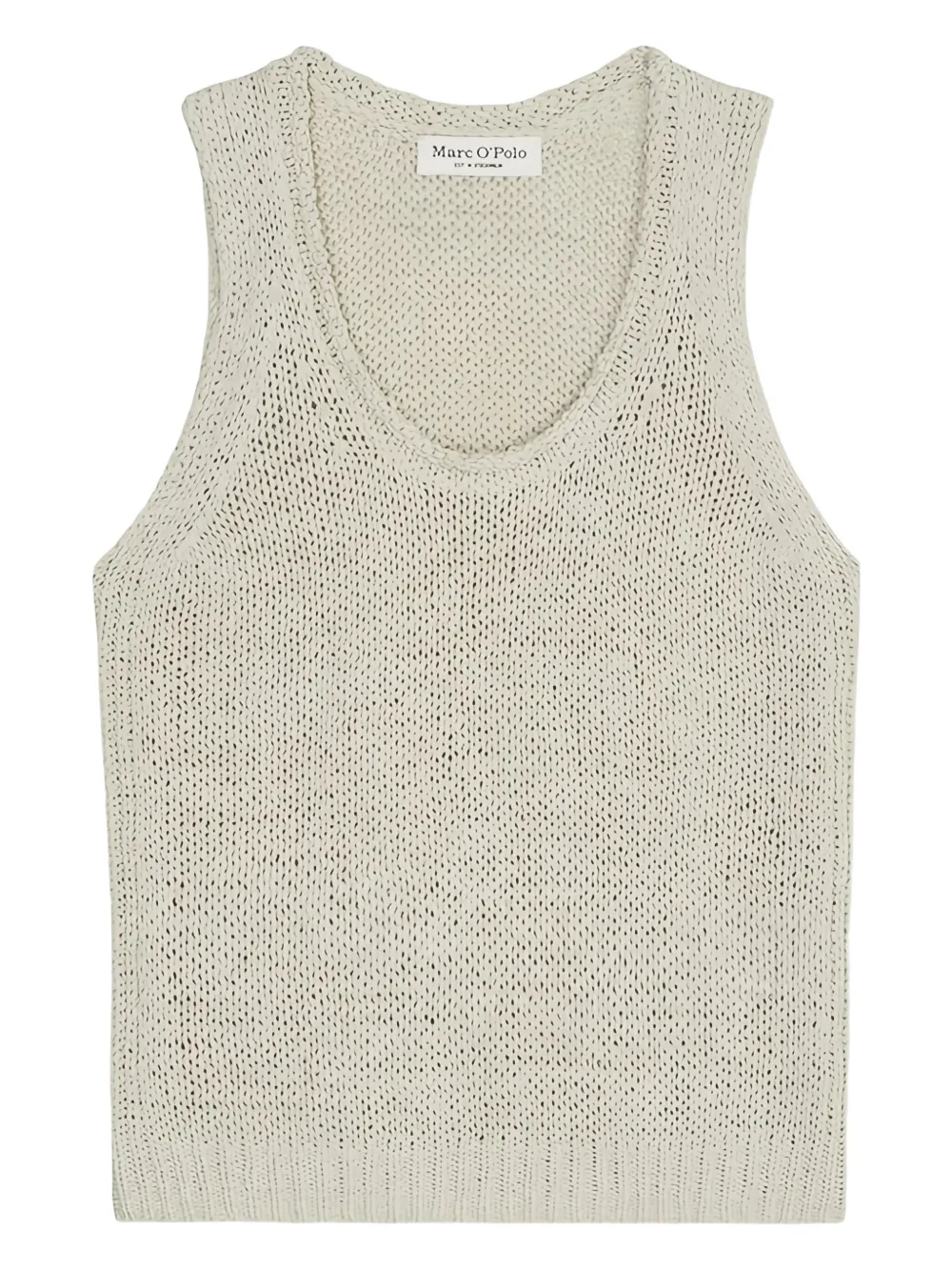 Marc O'Polo scoop-neck knitted tank top | Neutrals | Image 1