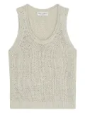Marc O'Polo scoop-neck knitted tank top - Neutrals