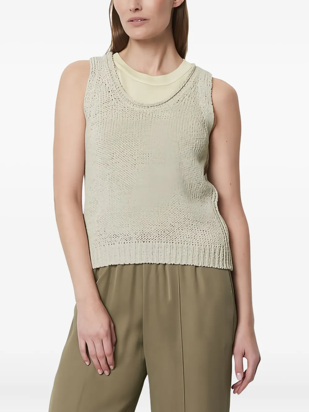 Marc O'Polo scoop-neck knitted tank top | Vests & Tank Tops | Image 2