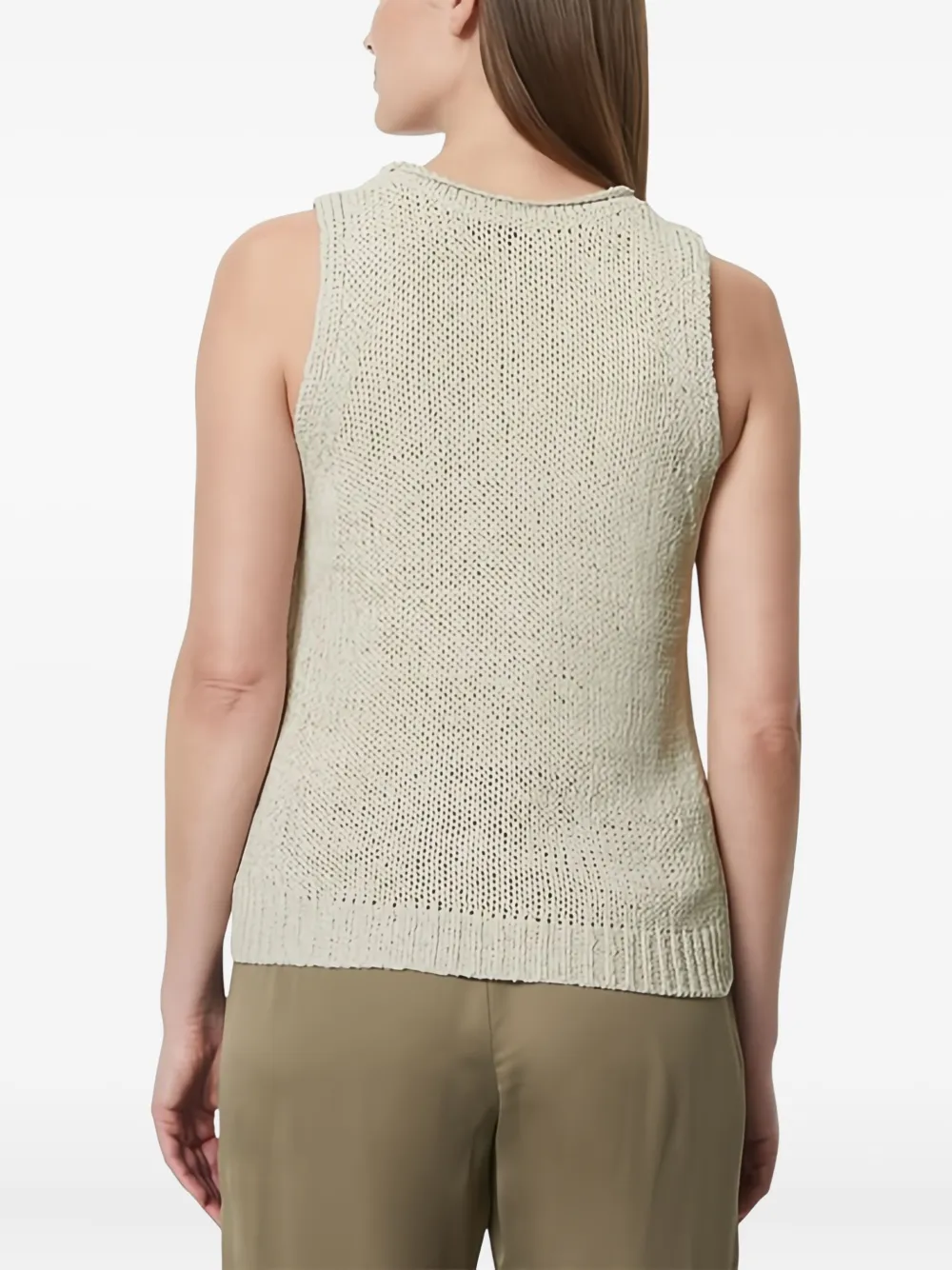Marc O'Polo Tanktop met ronde hals Beige