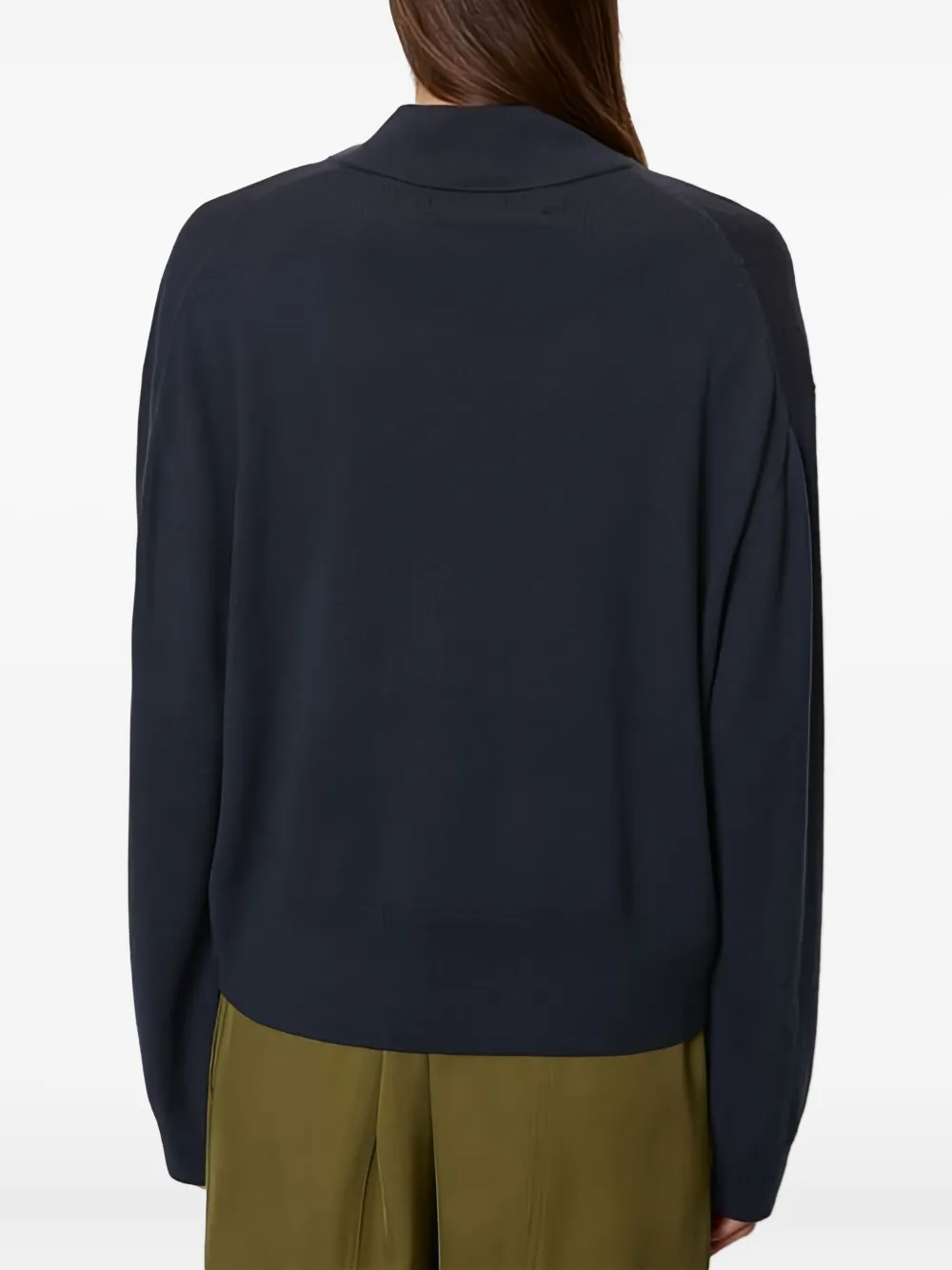 Marc O'Polo Trui met hoge hals Blauw