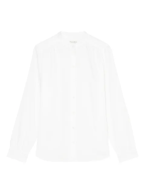 Marc O'Polo high-neck button-up shirt