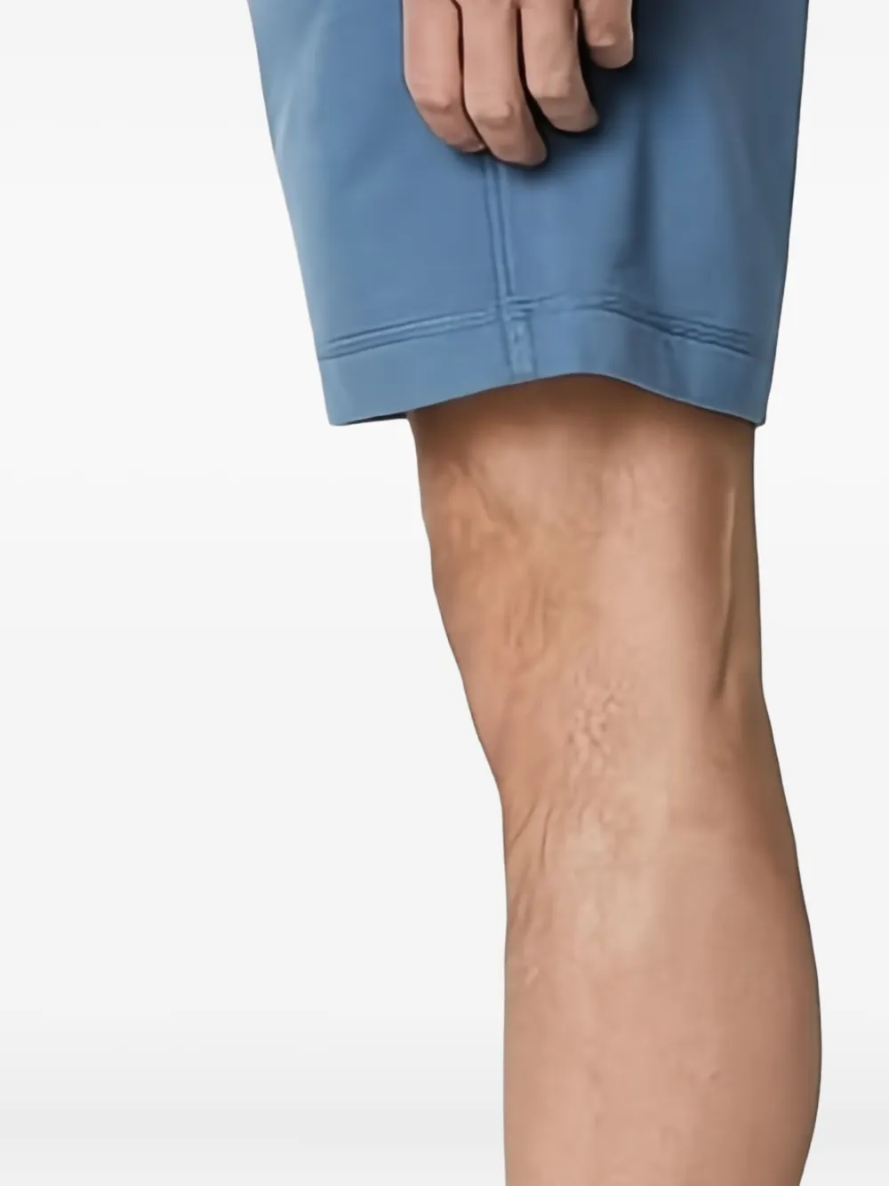 Marc O'Polo Shorts met trekkoordtaille Blauw