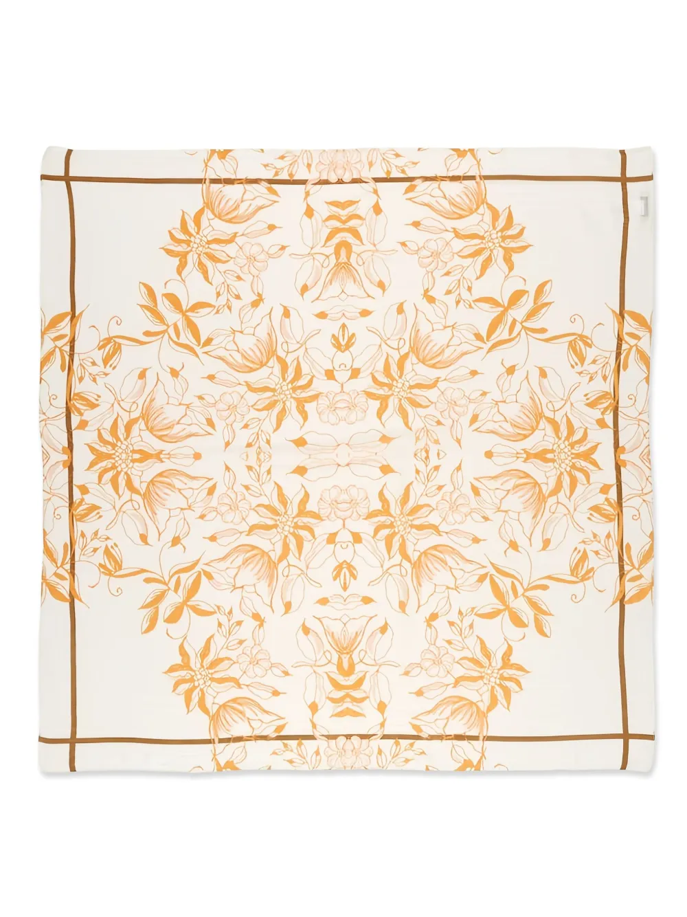 Marc O'Polo floral-print scarf | Orange | Image 1