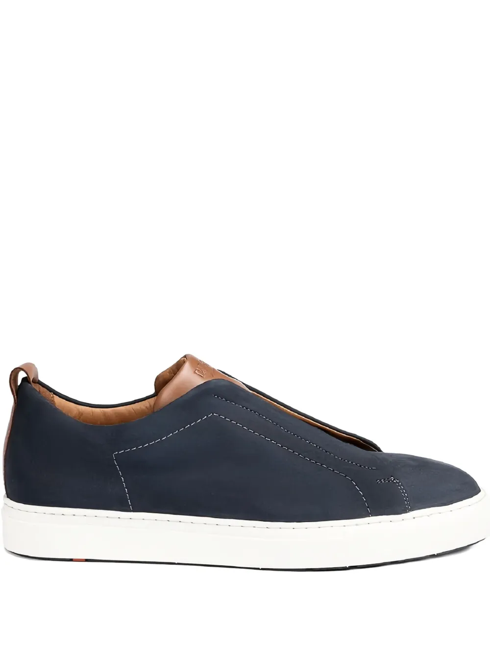 Lloyd Manolis slip-on suede sneakers Blue