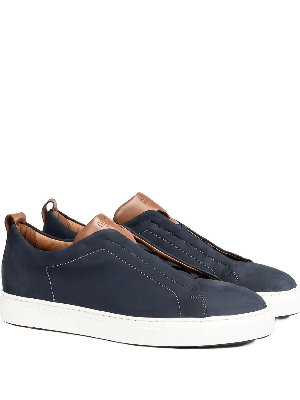 Lloyd Manolis slip-on suede sneakers Blue