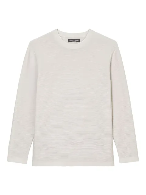 Marc O'Polo textured long-sleeve top