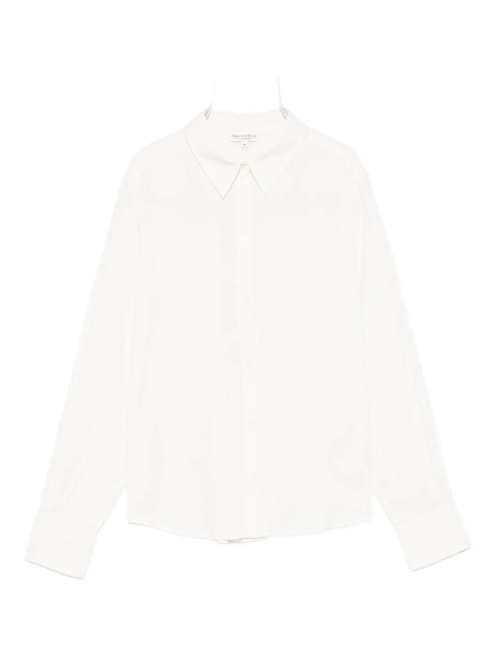 Marc O'polo Long-sleeve Button-down Shirt In White