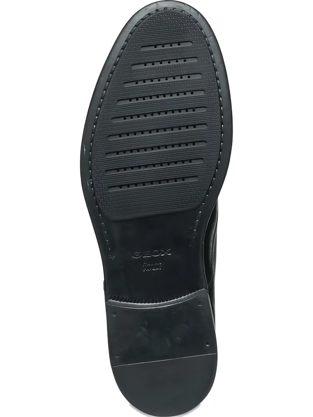 Geox Terence lace-up leather boots Black