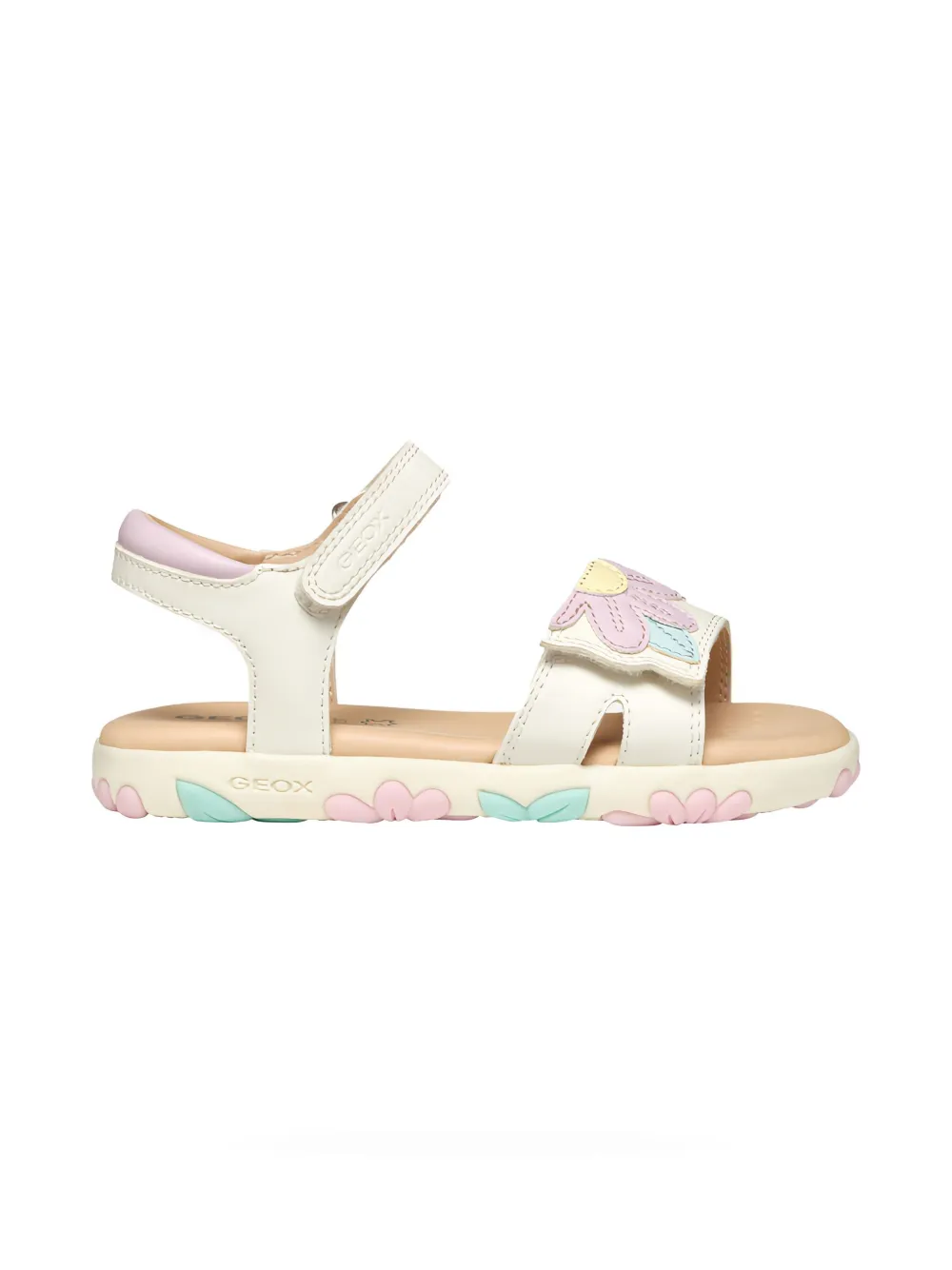Geox Kids Haiti sandals White