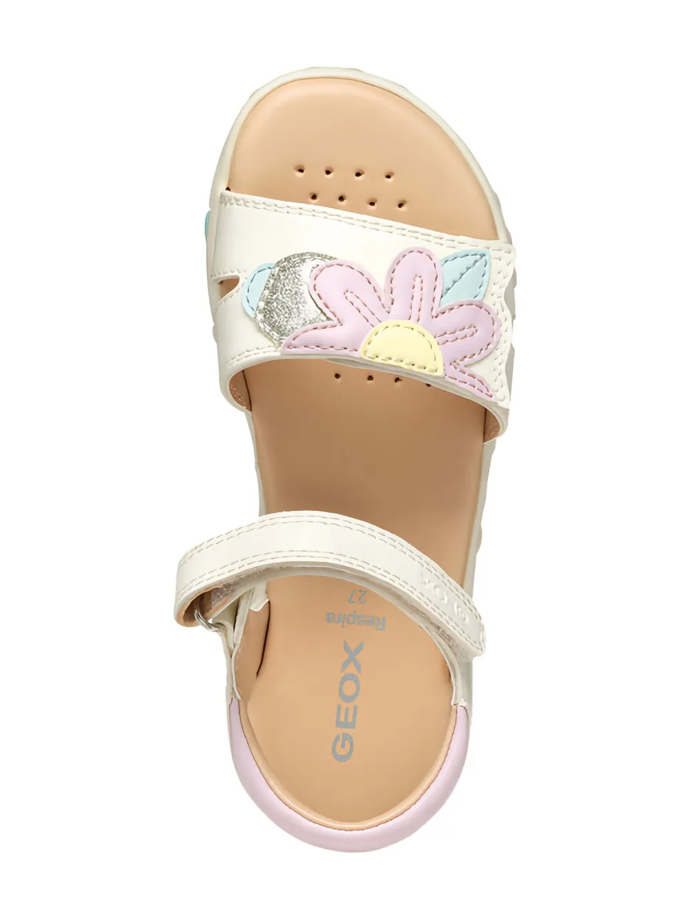 Geox Kids Haiti sandalen Wit