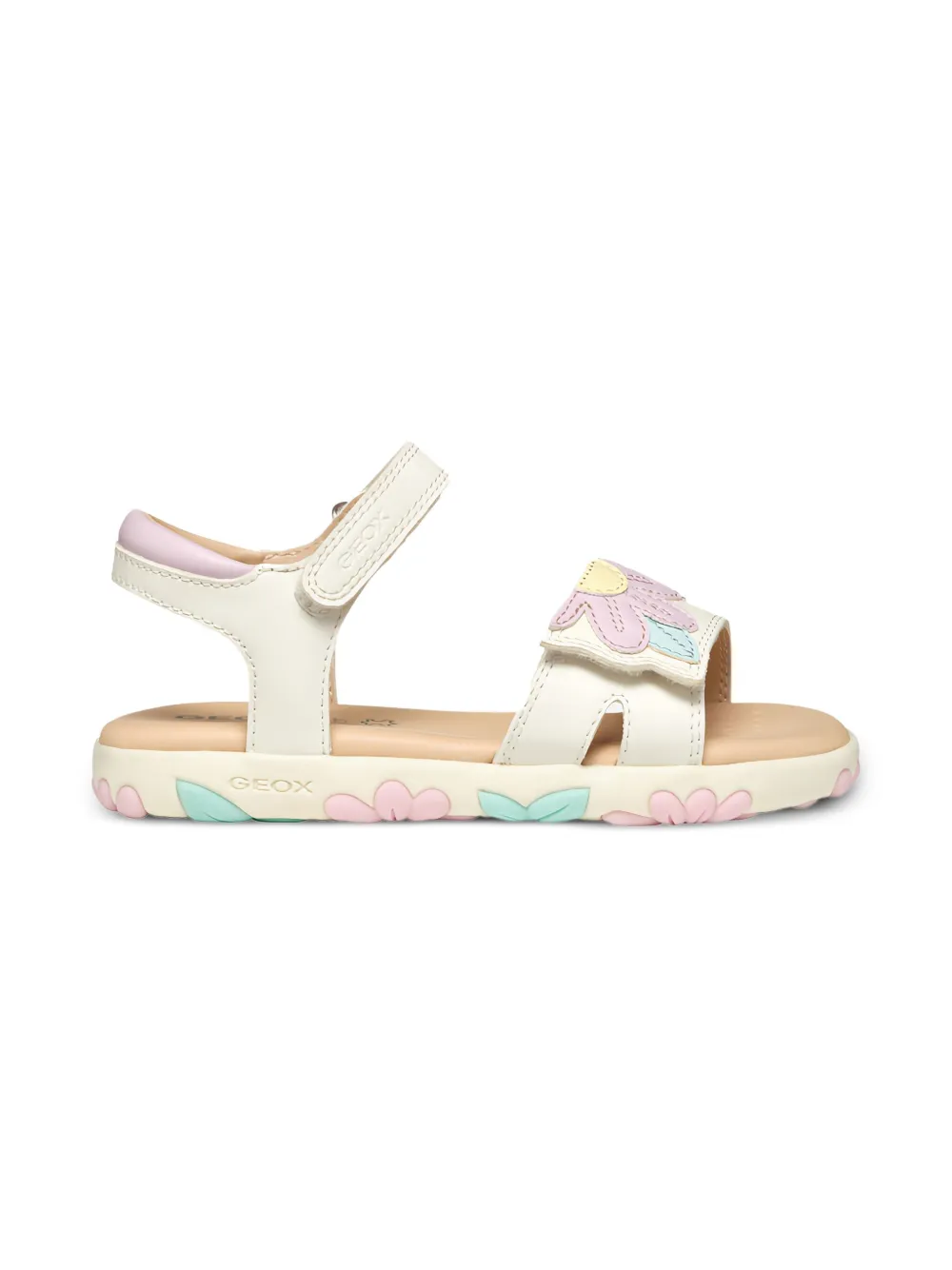 Geox Kids Haiti sandals White