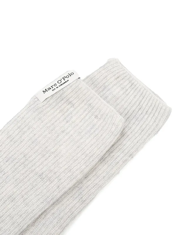 Marc O'Polo Gerippte Handschuhe | Grau | FARFETCH DE