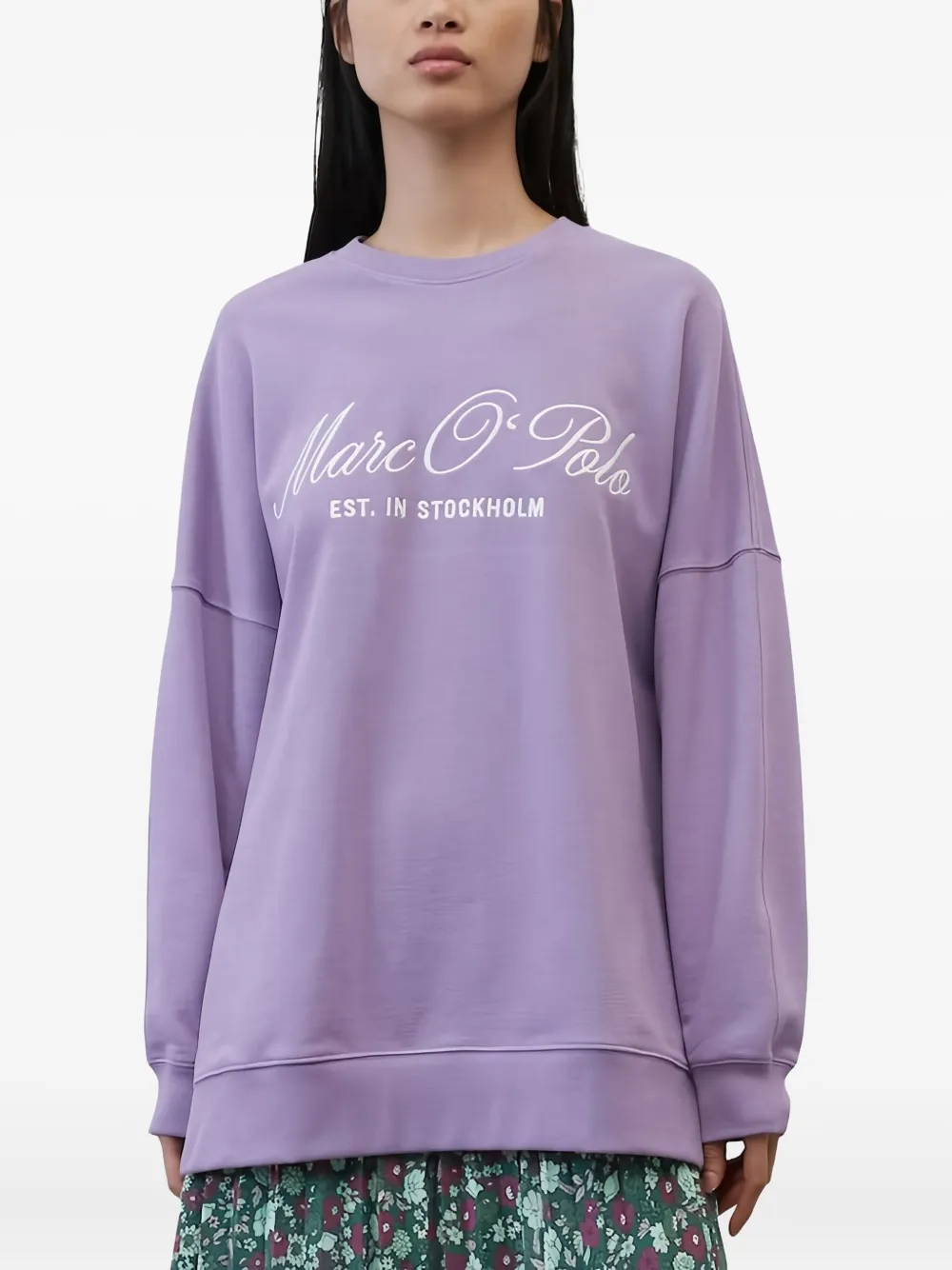 Marc O'Polo logo-embroidered sweatshirt | Sweaters | Image 2