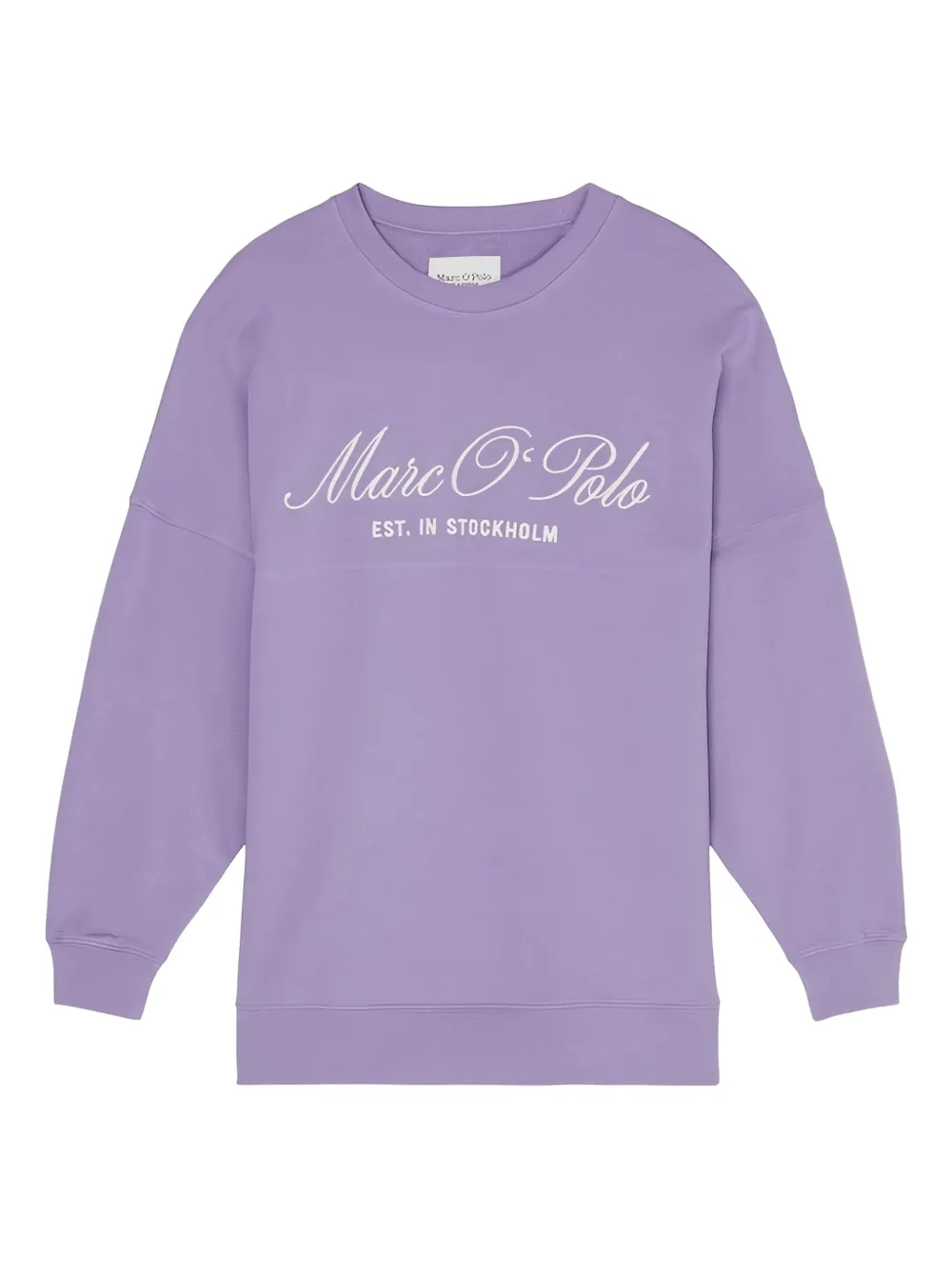 Marc O'Polo logo-embroidered sweatshirt | Purple | Image 1
