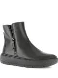 GABOR leather ankle boots - Black
