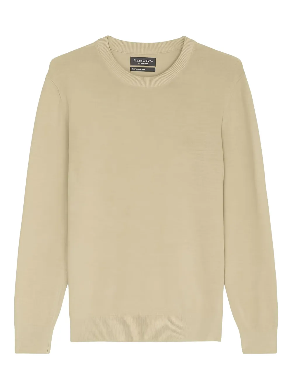 Marc O'Polo Trui met ronde hals Beige