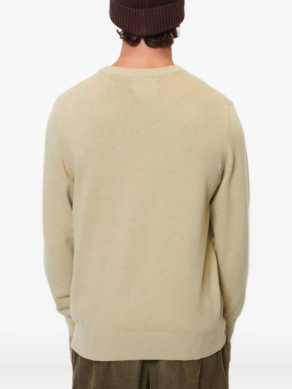 Marc O'Polo Trui met ronde hals Beige