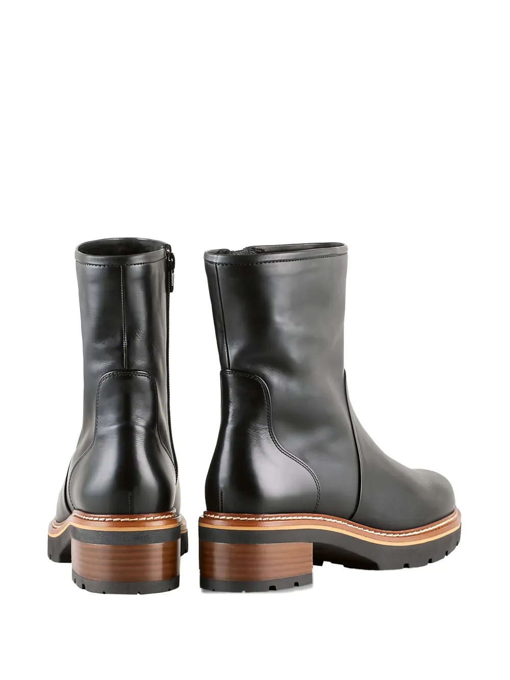 Hogl Force leather ankle boots Black